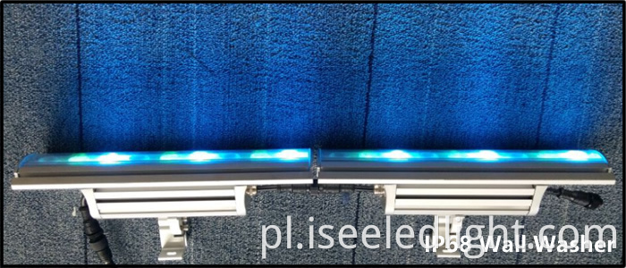 IP 68 osadzony w zewnętrznej zmywarce ściennej IP 68 embeded in the water wall washer outdoor